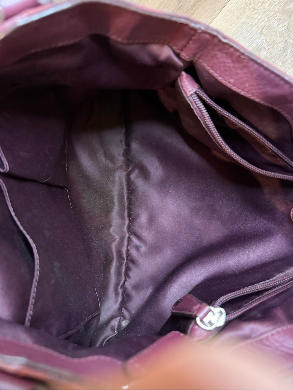 Coach Campbell Purse Burgundy / Maroon Handbag Shoulderbag G1382-F26246 - Picture 10 of 10